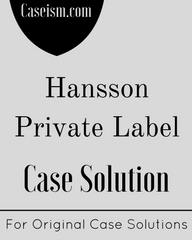 Hansson private label solution