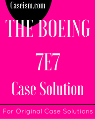 boeing 7e7 case
