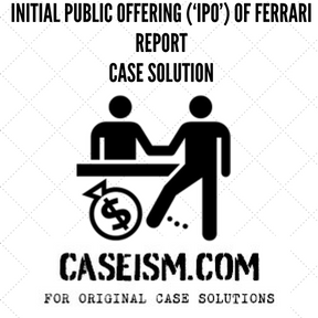 The ipo of stinnes case solution