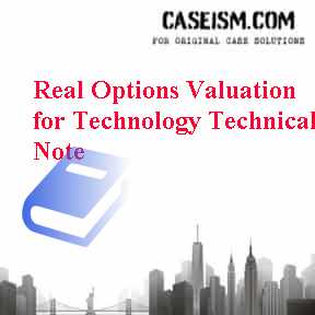 real options valuation